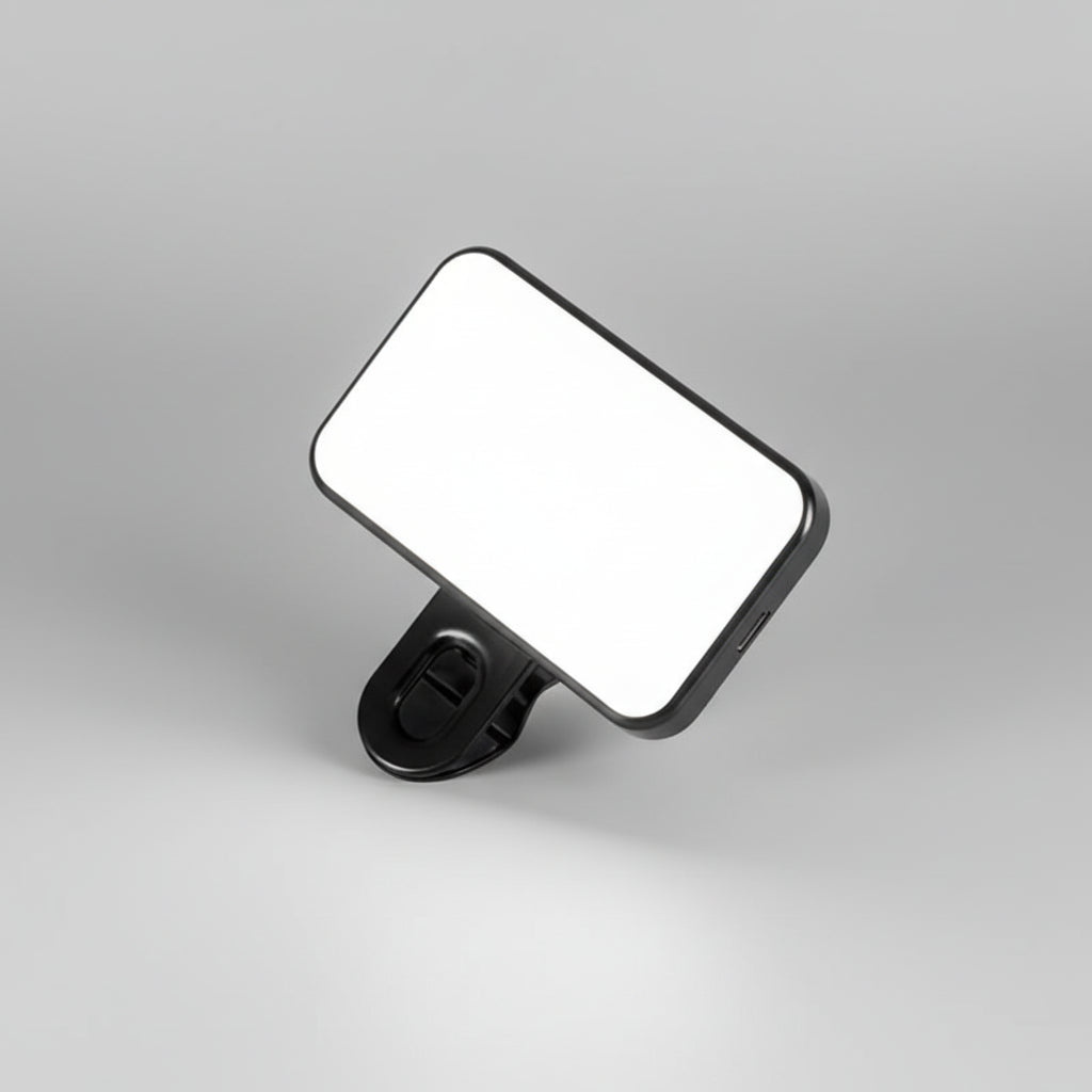 Luz LED portátil para selfies y videollamadas - 3 modos de iluminación