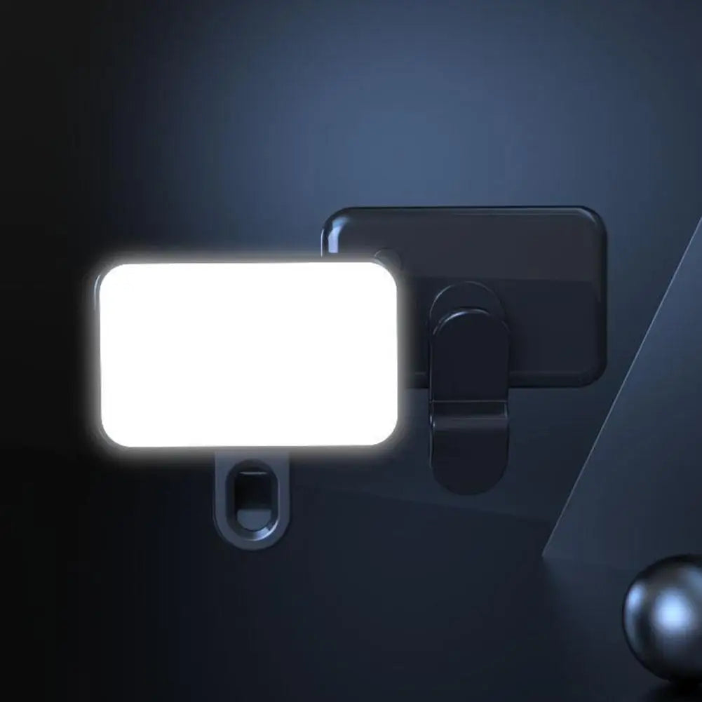 Luz LED portátil para selfies y videollamadas - 3 modos de iluminación